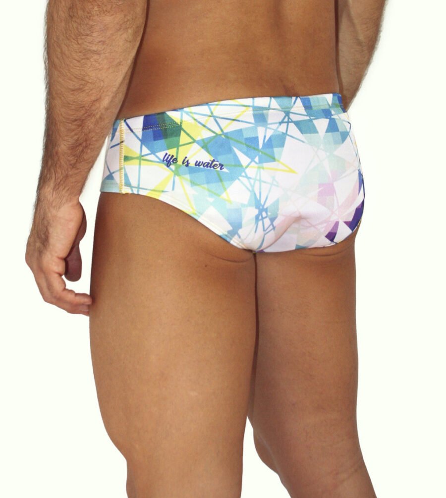 Pantaloneta de baño Magical blanco (3)