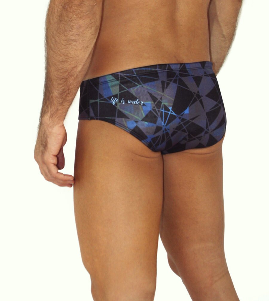 Pantaloneta de baño Magical negra (3)