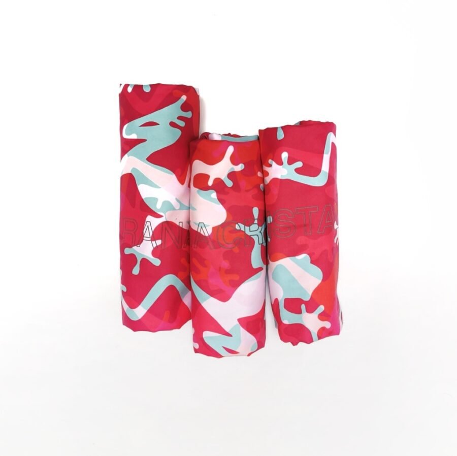 Toalla microfibra ranas doblada m