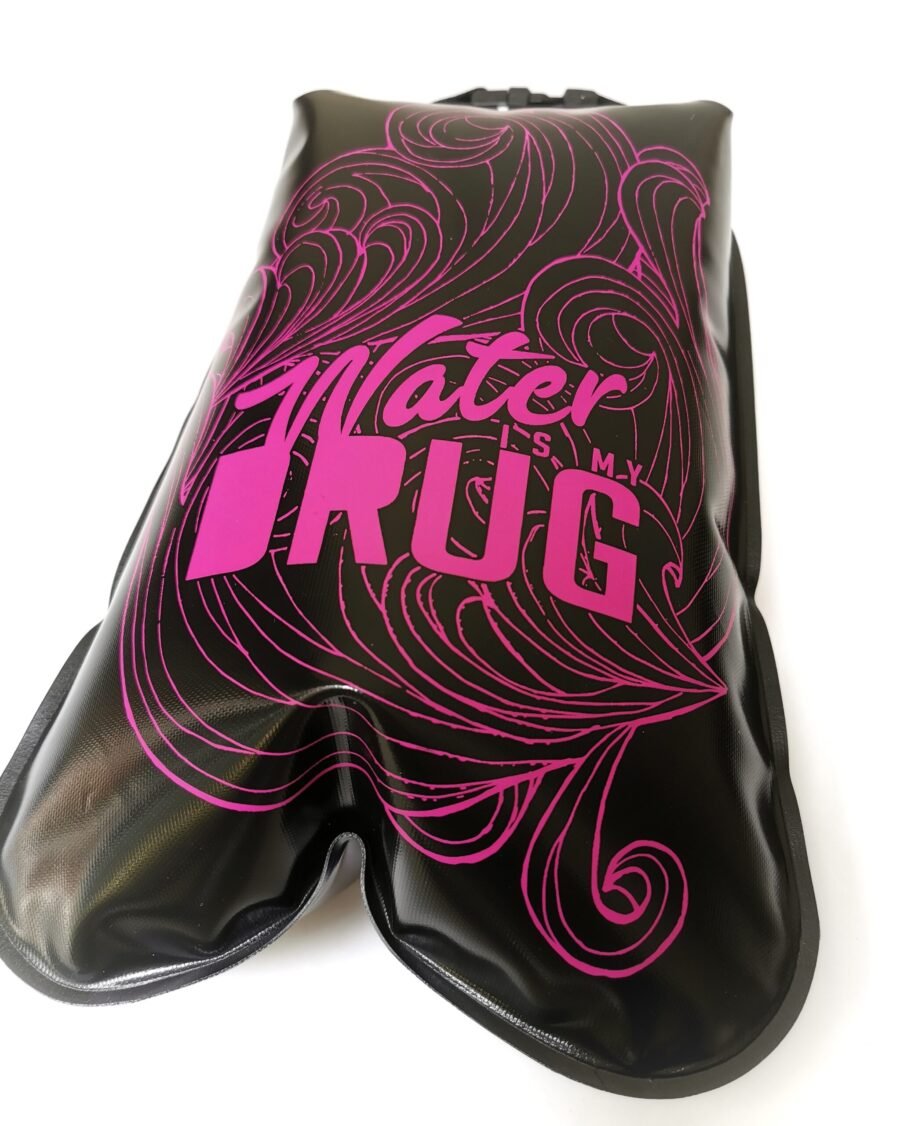 Bolsa Seca Negra olas