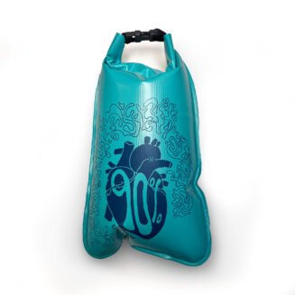 Bolsa Seca Turquesa full of water 90%